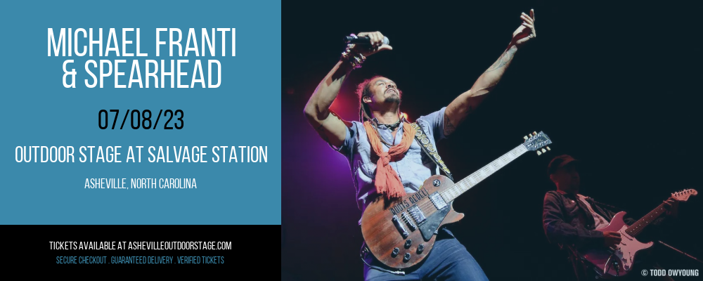 Michael Franti & Spearhead at Outdoor Stage At Salvage Station