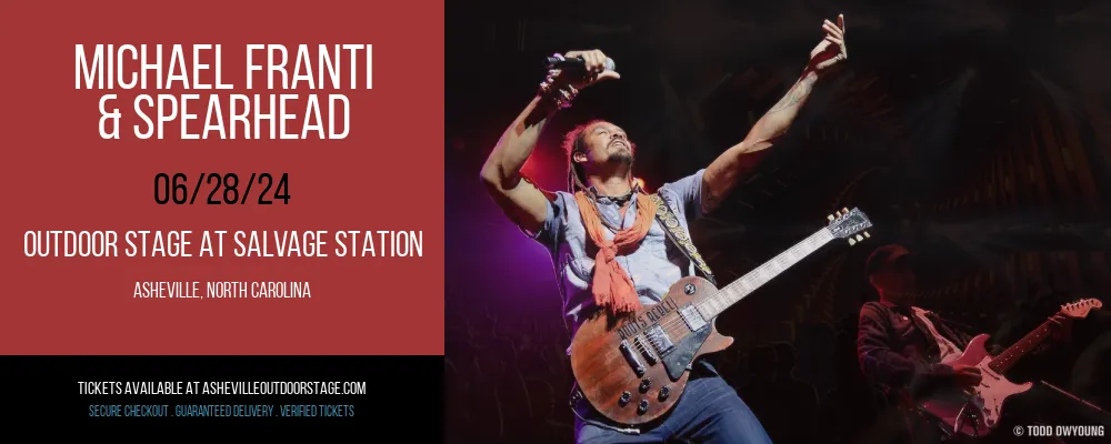Michael Franti & Spearhead at Outdoor Stage At Salvage Station