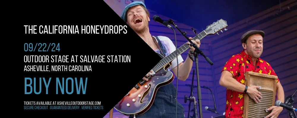 The California Honeydrops at Outdoor Stage At Salvage Station