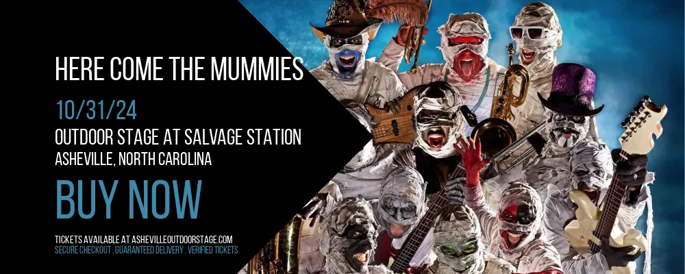 Here Come The Mummies at Outdoor Stage At Salvage Station